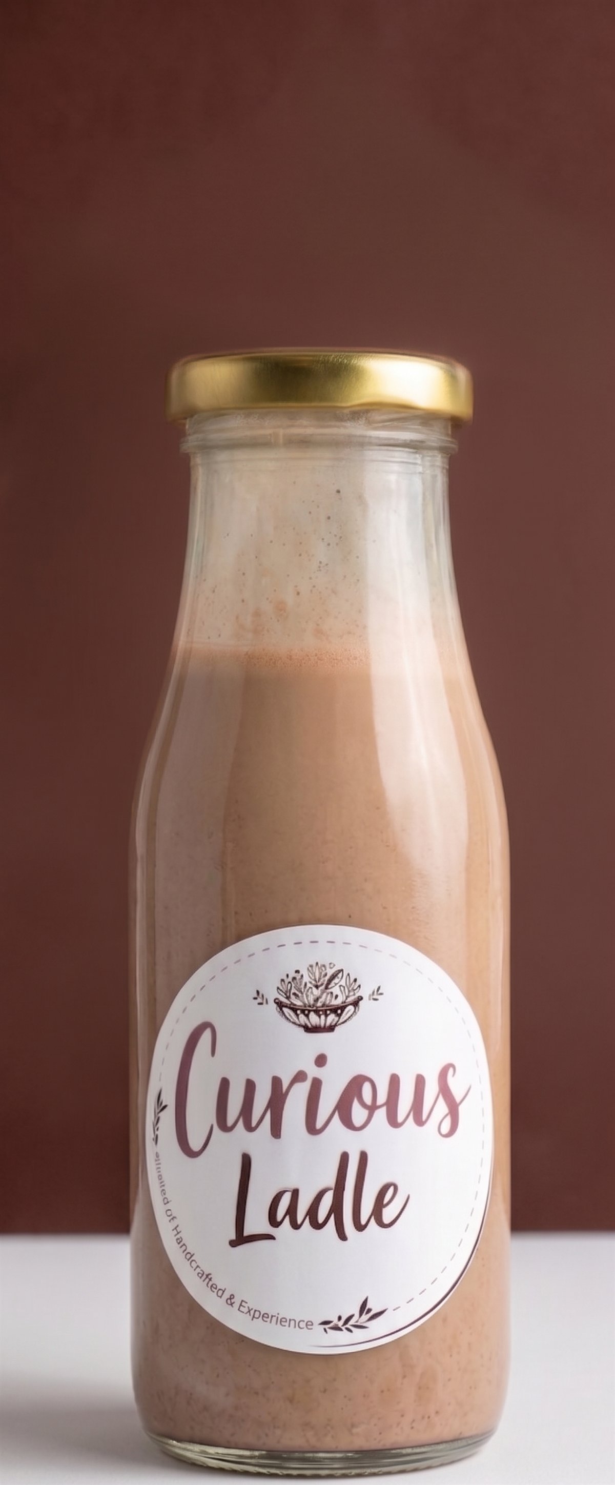 Almond Coffee Milkshake bottle