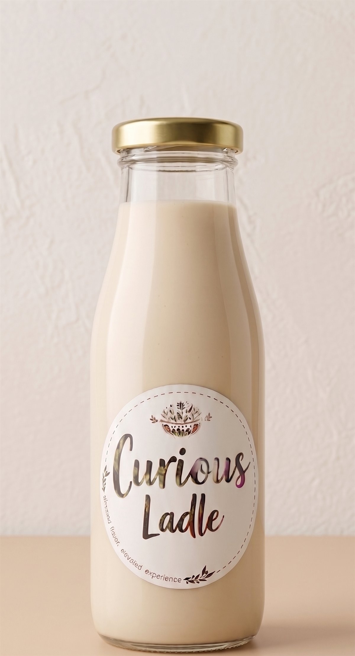 Almond Vanilla Milkshake bottle